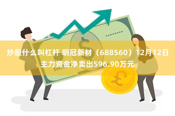 炒股什么叫杠杆 明冠新材（688560）12月12日主力资金净卖出596.90万元